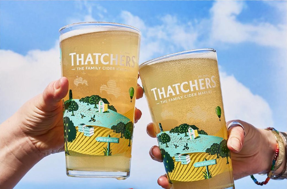 Cask ale and Thatchers cider at No.10 Bar & Kitchen